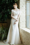 Simple Elegant Wedding Dress Off The Shoulder TT622