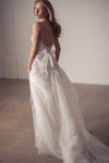 Saprkly Beads Emboridery Wedding Dresses ZW721