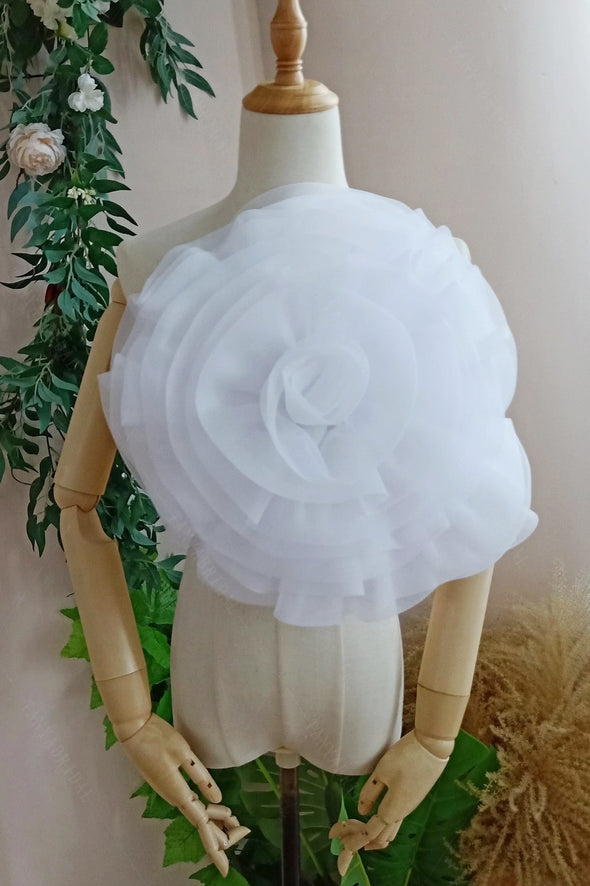 Unique Organza Flowers Accessories For Party