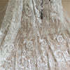 Wedding Dress Lace Embroidery Material