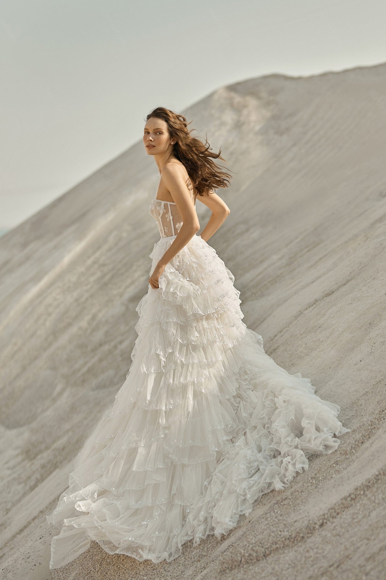 bohemian beaded wedding dress BOHO WEDDING DRESSES BABARONI