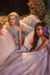 Kids Layers Flower Girl Dresses Hi-Low Princess