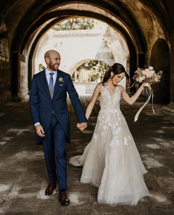 Simple Wedding Dress Mermaid Style TB1426