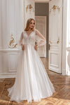 Bohemian Lace V Neck New Wedding Dresses