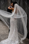 Luxury Beads Lace Wedding Dresses Sweetheart Mermaid Noivas Chic Bling Bling Robe ZW316