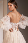 Dreamlike Tulle Sleeves For Wedding Detachable DG053