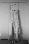 Tired Plisse Tulle A Line Wedding Dresses Loose Style ZW846