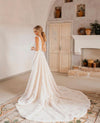 Lace Mermaid Wedding Dresses With Champagne Lining TB1428