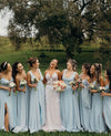 Sheath Long Lace Wedding Dress Spring Summer Style TB1414