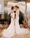 Spring Summer Elegant Long Mermaid Wedding Dresses TB1410