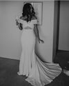 Mermaid Long Wedding Dresses Off The Shoulder TB1398