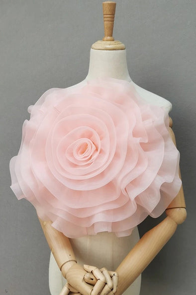 Unique Organza Flowers Accessories For Party