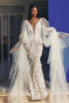 Amazing Fashion Dot Tulle Detachable Wedding Puffy Sleeves DG016