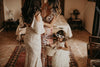 Off The Shoulder Mermaid Wedding Dresses Lace Bohemian Bridal Gowns DW403