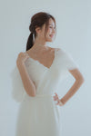 Wedding Dresses V-Neck Mermaid Backless Boho Vestido De Noivas DW653