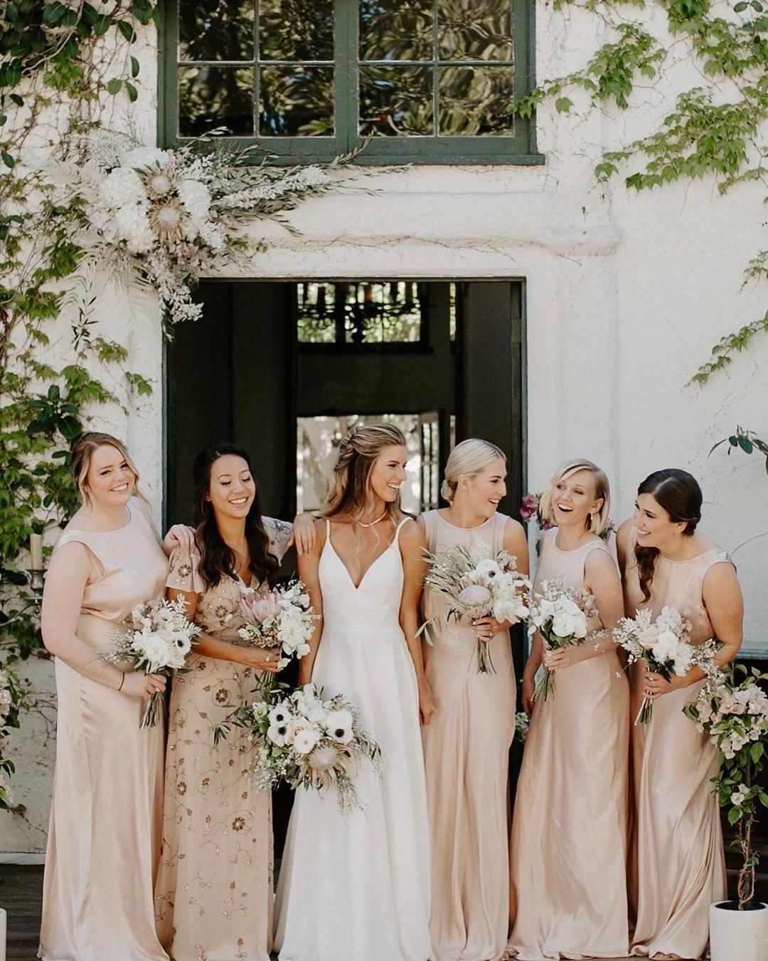 Scoop Neck Champange Bridesmaid Dress Mermaid TANYA BRIDAL Scoop Neck Champange Bridesmaid Dress Mermaid TANYA BRIDAL