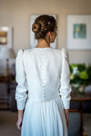 Simple Long Sleeves Wedding Dresses