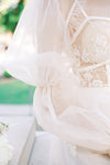 New Arrival Elegant Puff Sleeves Wedding Jackets Accessories DQG1243