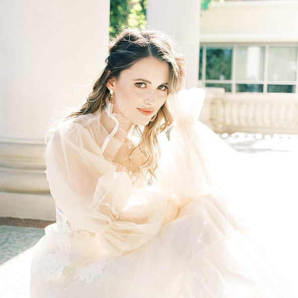 New Arrival Elegant Puff Sleeves Wedding Jackets Accessories DQG1243