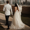 wedding Dresses A Line Tulle Romantic Vestido De Noivas DW220