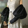 Fashion Puff Long Sleeve With Button Elegant Wedding Sleeve Accessories DG009