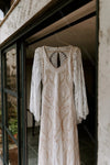Bohemian Lace Wedding Dresses Flare Sleeve Charming Engagement Noivas DW549