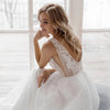 Charming A-Line V-Neck Wedding Dresses