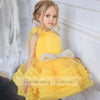 Charming Flowers Girls Dresses Tulle Pleat