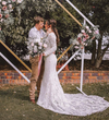 Lace Long Sleeve Wedding Dress 2021