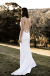 Classic Glamorous Silk Satin Wedding Dresses Chic ZW564