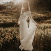Classical Fairy Wedding Dresses Long sleeve Lace Mermaid Bridal Gowns Vestido de Noivas Backless Chic Robe de Soriee DW231