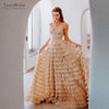 Cotton Llinen Tassel Wedding Dresses V-Neck Vestido De Noivas Chic DW573