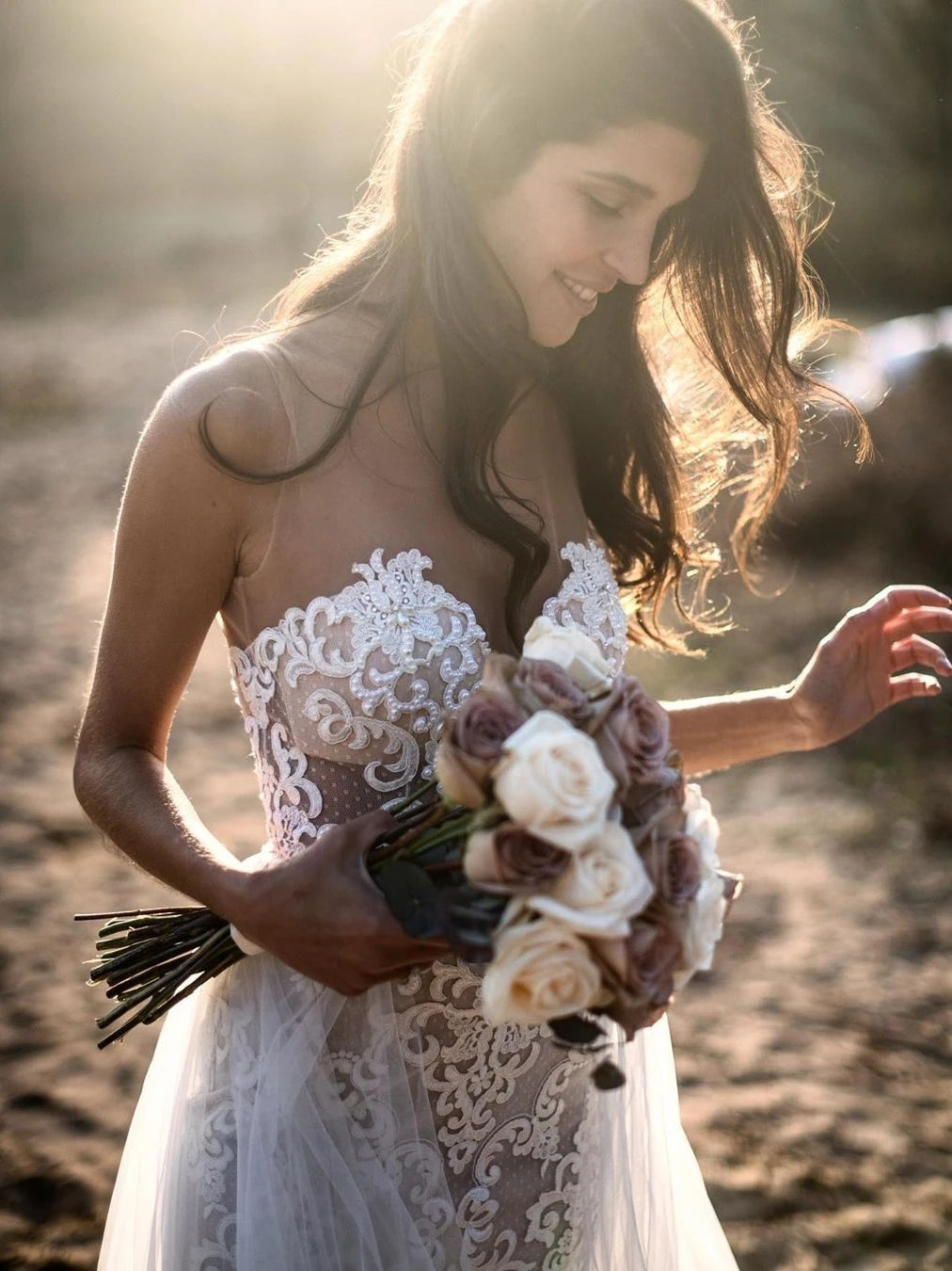 Mermaid Wedding Dress Sexy Ivory Lace Wedding Dress TBW66 – TANYA BRIDAL Mermaid Wedding Dress Sexy Ivory Lace Wedding Dress TBW66 – TANYA BRIDAL