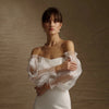 Detachable Sleeve With Lace Appliques Accessories DG059