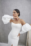 Elegance New Fashion Detachable Puff Sleeve Wedding Accessories DG013