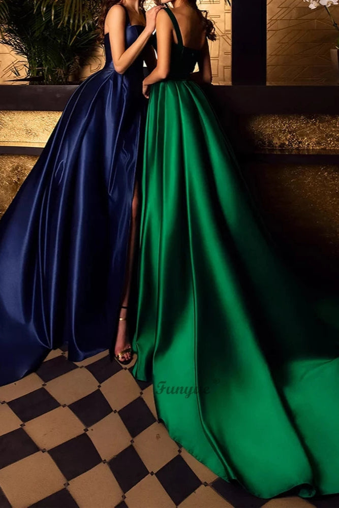 Emerald Green Women Formal Evening Dress TANYA BRIDAL Emerald Green Women Formal Evening Dress TANYA BRIDAL
