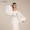 Elastic Band Long Removeable Bridal Sleeves Chic DG124