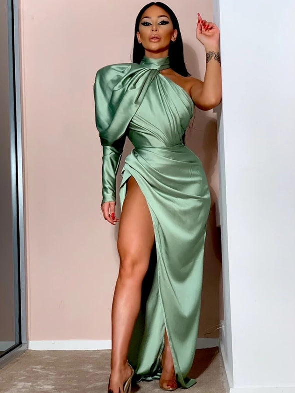 Fashion Mint Green Evening Dress