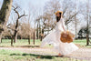 Flare Sleeve Lace Wedding Dresses Boho Vestido De Noivas DW620