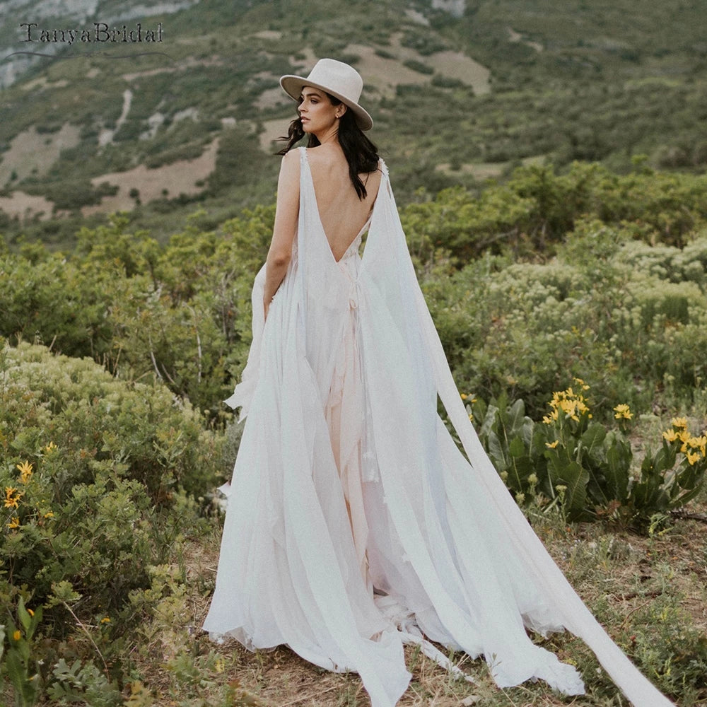 gypsy bride wedding dresses Boho Wedding Dresses GYPSY Vestido De Noivas DW609