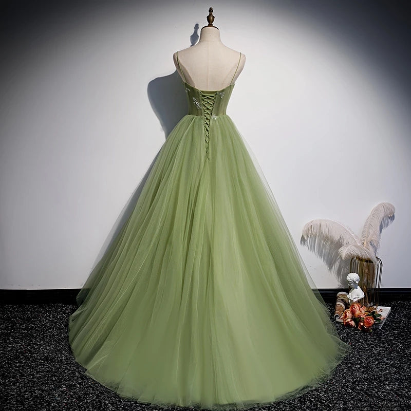 Mint Green Boho Wedding Long Bridesmaid Dress with Sleeves | Bridesmaid  dresses with sleeves, Fairy prom dress, A line prom dresses