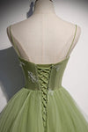 Sage Green Evening Dress