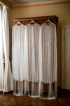Striking Pearls Wedding Cape 2m length