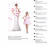 Light Grey Tulle Wedding Dresses Printed Organza Fashonable romantic Bridal Gowns Girl's engagement Dress Noivas DW052