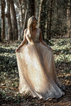 Bling Bling Wedding Dresses Full Sleeve Luxury Vestido de Noivas ZW410