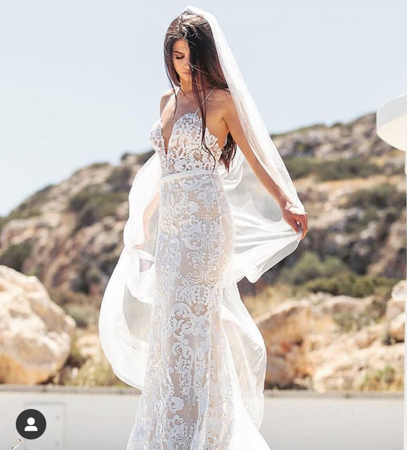 Lace Mermaid Wedding Dress