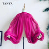 Silk Chiffon Luxury Puff Sleeve Detachable Wedding Sleeves  DG018