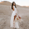 Mermaid Lace Bridal Gowns Backless Engagement noivas Chic DW562