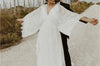 Lace Boho Wedding Dresses Flare Sleeve Noivas ZW502