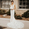 Lace Mermaid Wedding Dresses ZC21991713
